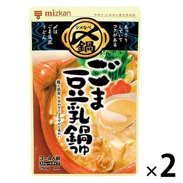 미츠칸〆까지 맛있은 참깨 두유과 조금도 스트레이트 750g 2개