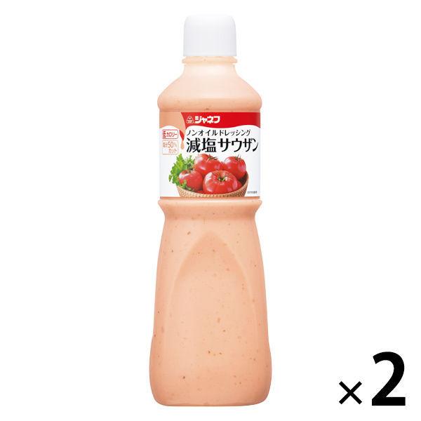 큐피 더네후 논오일 드레싱 저염사우잔1000ml 2개