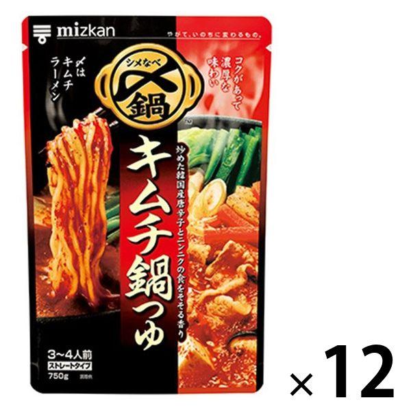 미츠칸〆까지 맛있은 김치과 조금도 스트레이트 750g 12개
