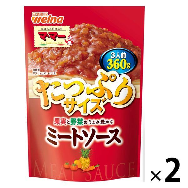 닛신 foods 마마 과실과 야채의 맛난 봐 풍부한 미트 소스(360g) ×2개