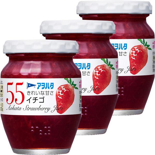 큐피 Aohata55 딸기 잼 150g 1세트(3개)