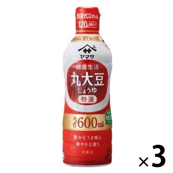 자 마사 신선도 생활 특선 환대두 간장 600ml 신선도 보틀 3개