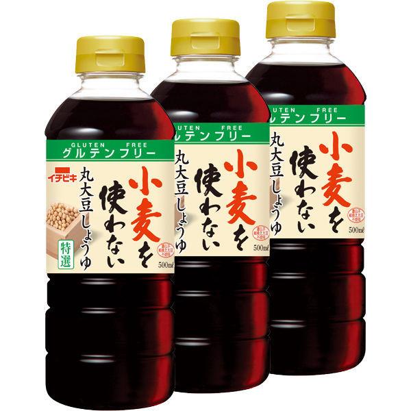 이치비키 밀을 사용하지 않는 환대두 간장 500ml 3개