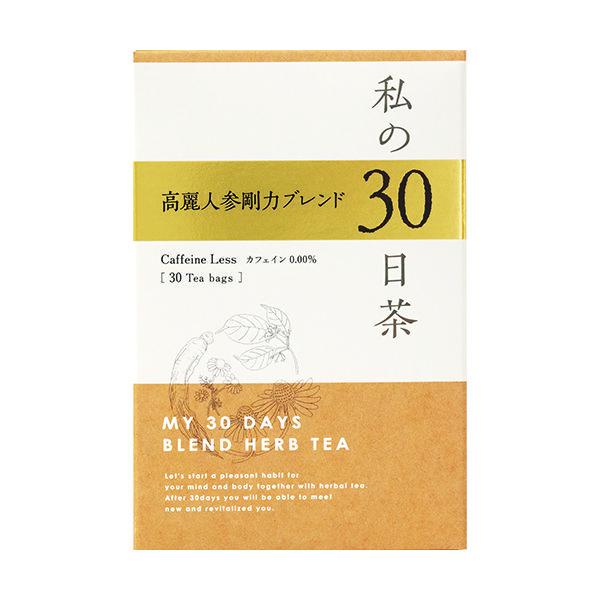 생활 목나의30일(날)다 고려 인삼 강력 블렌드 1상자(30 입) 허브 티(티 백)