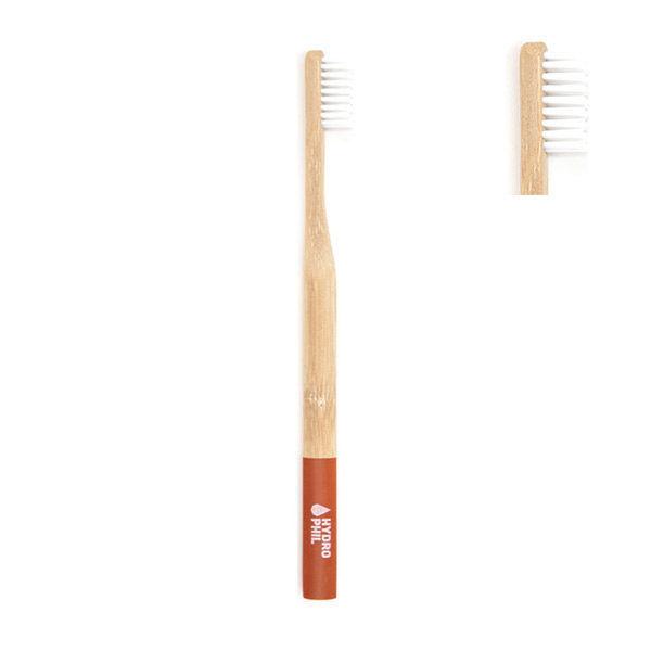 하이드로 필 (HYDROPHIL) 사스 T나부루 tooth 브러시 레드 미디엄 칫솔 보통 대나무 독일 출생