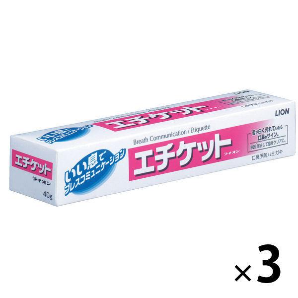 라이온 에티켓 라이온 40g×3