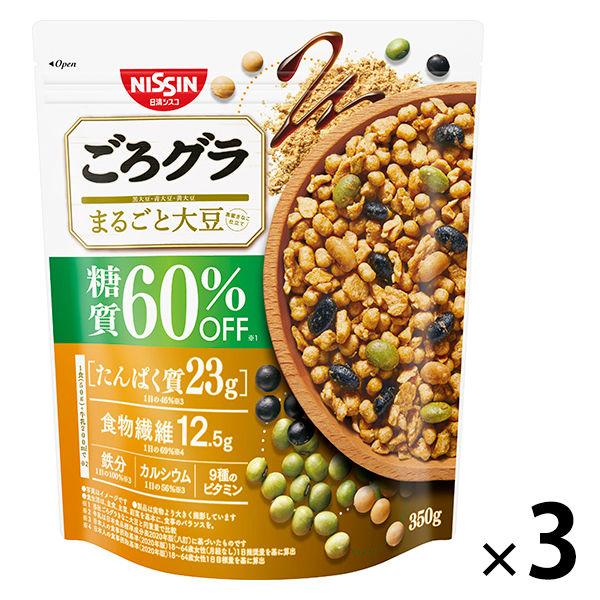 닛신시스코 경 #과 그라 노라 통째로 대두 당질60%오프 360g 1세트(3 포) 시리얼