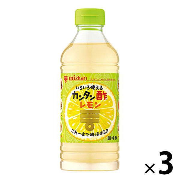미츠칸 캔 탕초 레몬 500ml 3개