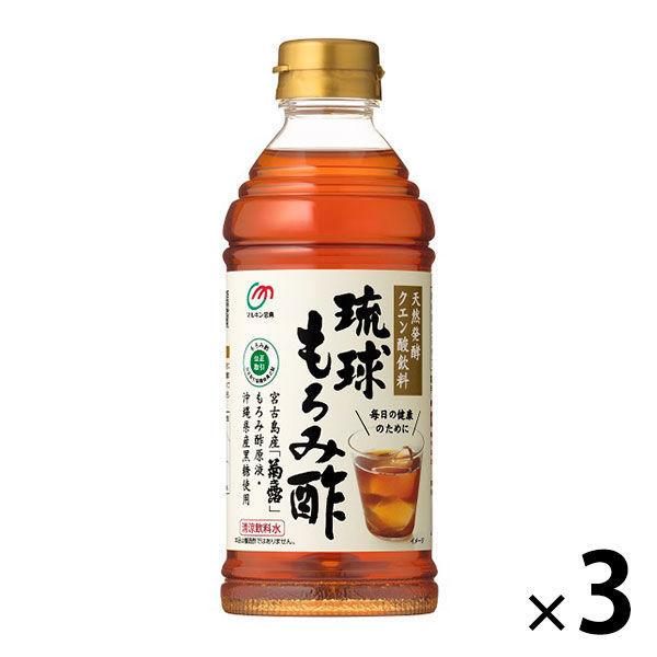 류큐 전국초 플레인 500ml 3개 모리타 말 금 식초 식식초
