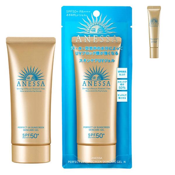 ANESSA(아넷사(ANESSA)) 퍼팩트UV 스킨 젤 N 90g SPF50+PA++++ 시세이도