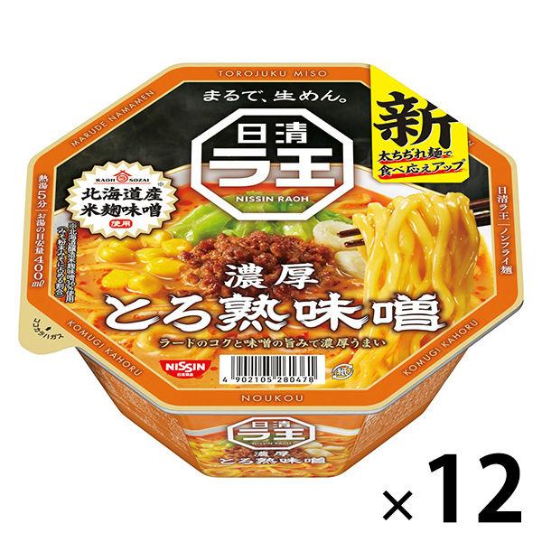 닛신식품 닛신라왕 농후 된장 1세트(12식)