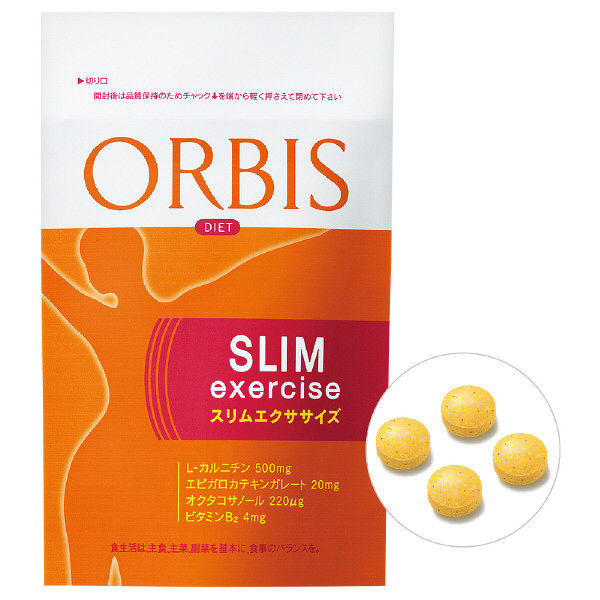 ORBIS(올비스) 슬림 엑서사이즈 30일분 1봉지(120알입) 서플리먼트