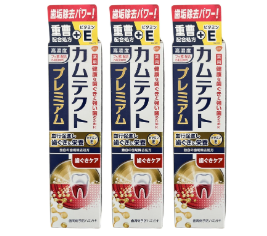 컴텍트 프리미엄 잇몸 케어 105g×3개 「1400ppm의 고농도 불소 배합」