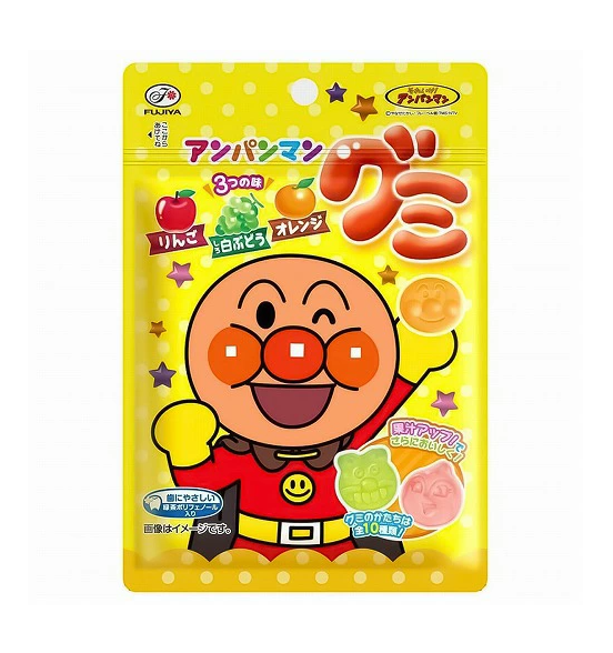 (Fujiya) 호빵맨(앙팡맨) 젤리 50g×10포