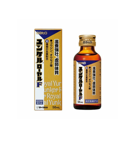 윤켈 로얄 F 50mL×3개 자양 강장 육체 피로 (묶음 구매수량 2개)