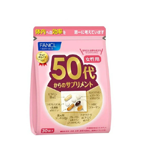 팬켈(FANCL) 비타민C 엽산 철 여성용 연대 보충제 15~30일분