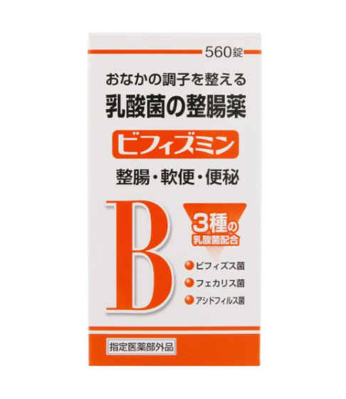 유산균의 정장약 비후즈민 560정