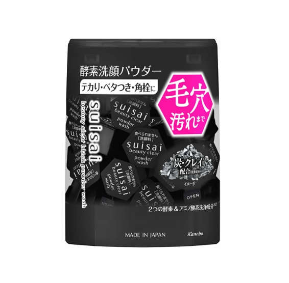 suisai 뷰티 클리어 블랙 파우더 워시 효소 세안