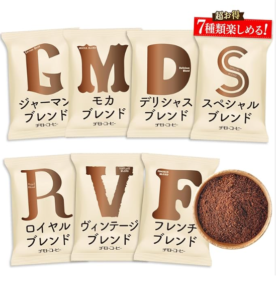 티모토 커피 7종 100g×7봉