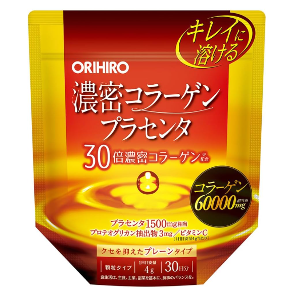 오리히로 농밀한 콜라겐 플라센타 분말 120g 30일분