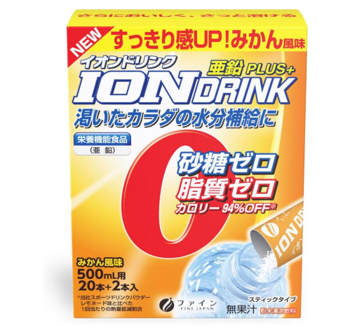 파인 스포츠 이온 음료 귤 맛 22포