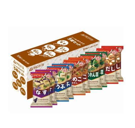 아마노푸드 된장국 5종세트 10개