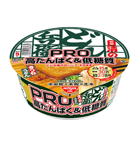 닛신 돈베이 PRO 키츠네 우동 컵라면 86g x12입