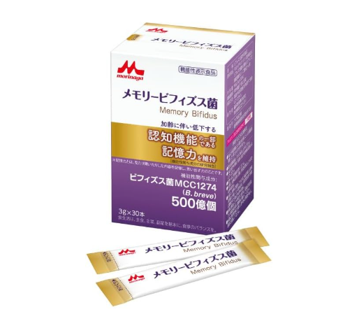 서플리먼트 모리나가 메모리 비피더스 파우더 스틱 3g × 30포