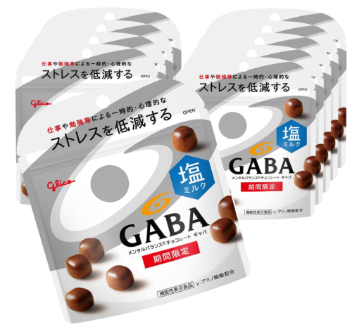 글리코 GABA 소금 밀크 초콜릿 스탠드파우치 51g×10입