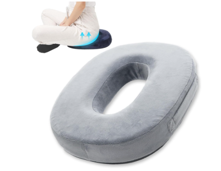 와와라그 시리마루 도넛형 원좌 쿠션 산후 치질 꼬리뼈 통증 완화 방석