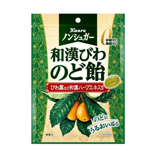 칸로 논슈가 와칸 비와 목캔디 80g