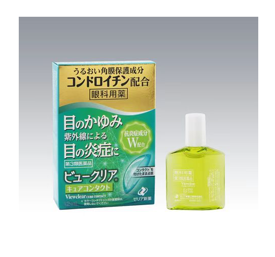 뷰클리어 큐어 콘택트 12mL