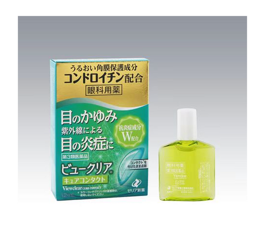 뷰클리어 큐어 콘택트 12mL