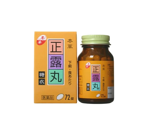 본초 정로환 당의 72정