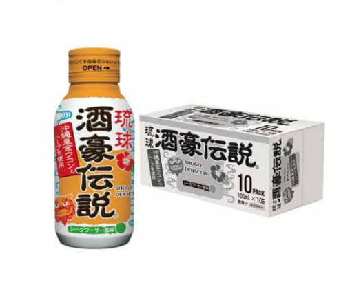 서플리먼트 슈고덴세츠 시쿠와사맛 강황 음료 100ml 10병