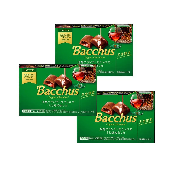 롯데 바카스 럼초콜릿 10개입 ×3박스