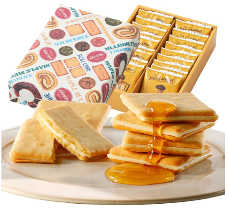 더 메이플 매니아 메이플버터 쿠키 개별포장 도쿄 기념품