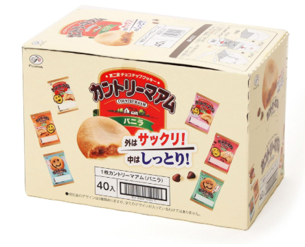 후지야 컨트리마암 바닐라 쿠키 40개입 개별포장