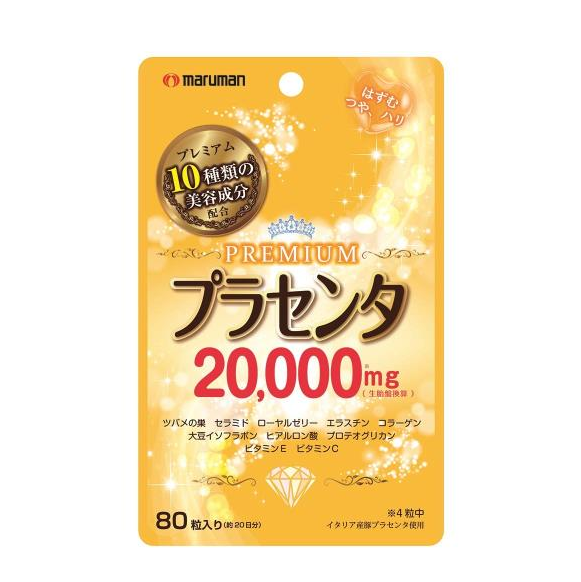 마루만 플라센타 프리미엄 470mg 80정