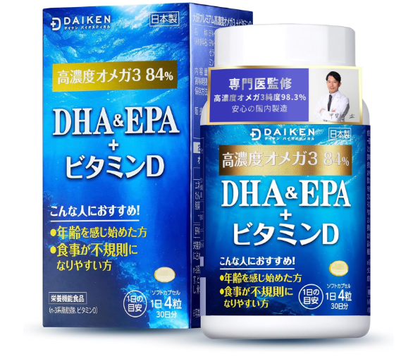 DAIKEN 오메가3 DHA EPA 120캡슐