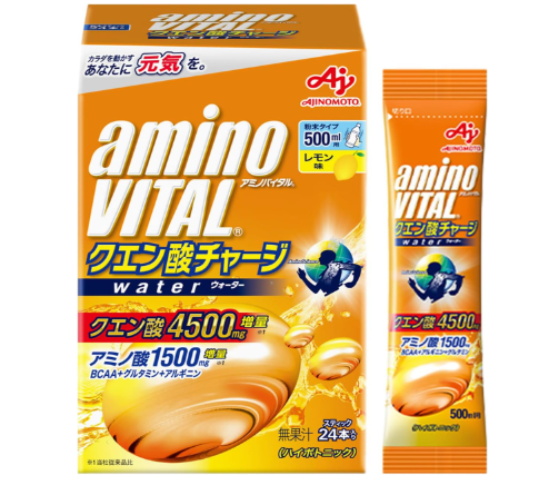 아미노바이탈 구연산 차지 워터 레몬맛 24포