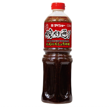 다이쇼 야키니쿠 소스 마늘간장맛 1.15kg