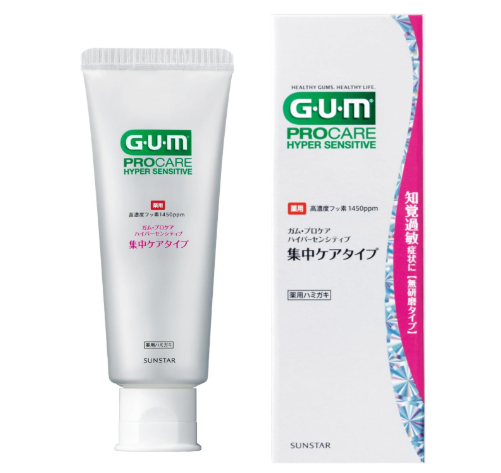 선스타 GUM 프로케어 하이퍼센시티브 집중케어 치약 70g