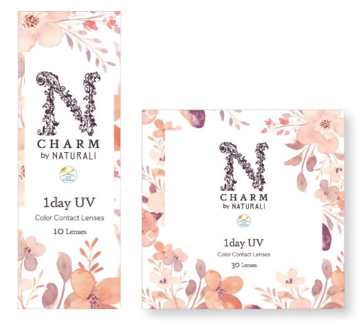 참바이 나츄라리 원데이 UV 컬러렌즈 14.2ｍｍ