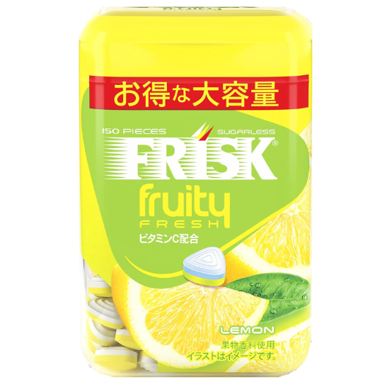 크라시에 프리스크 프루티 프레시 레몬 민트캔디 보틀 105g 5개입