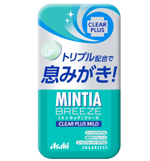 아사히 민티아 브리즈 클리어 플러스 마일드 민트캔디 30정 8개입