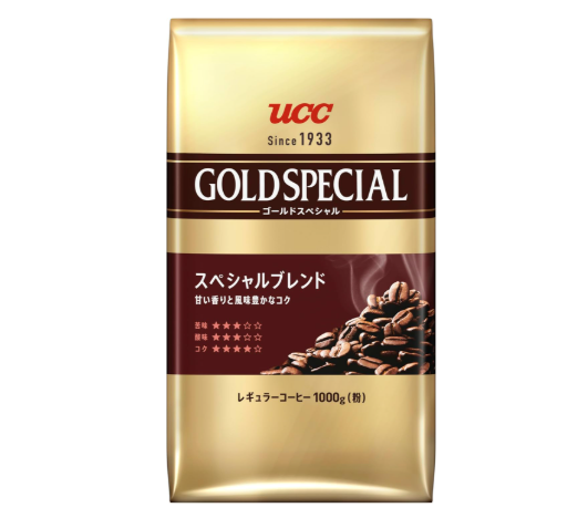 UCC 골드스페셜 블렌드 원두커피 분쇄형 1kg 레귤러커피