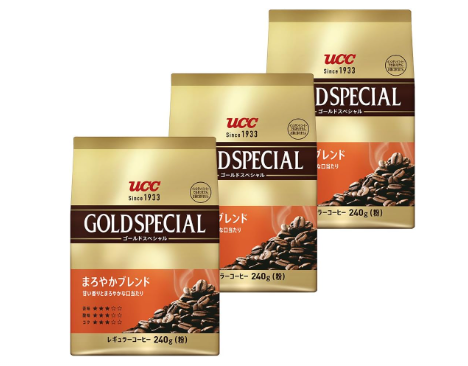 UCC 골드스페셜 마일드블렌드 분쇄커피 240g x 3팩