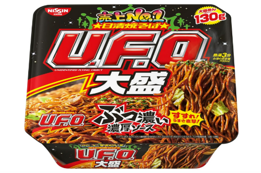 닛신 UFO 야키소바 컵라면 대용량 167g 12개입