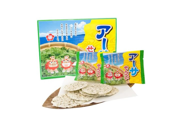 난푸도 오키나와 아사 센베이 3매입×12봉 3박스